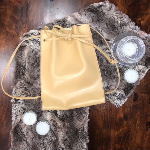 Furla Handbags - 🇮🇹 Furla Italian scalloped nude leather rucksack 🎒